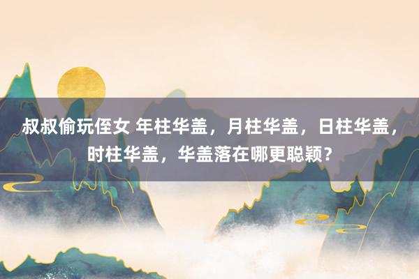 叔叔偷玩侄女 年柱华盖，月柱华盖，日柱华盖，时柱华盖，华盖落在哪更聪颖？