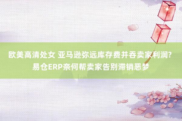 欧美高清处女 亚马逊弥远库存费并吞卖家利润? 易仓ERP奈何帮卖家告别滞销恶梦